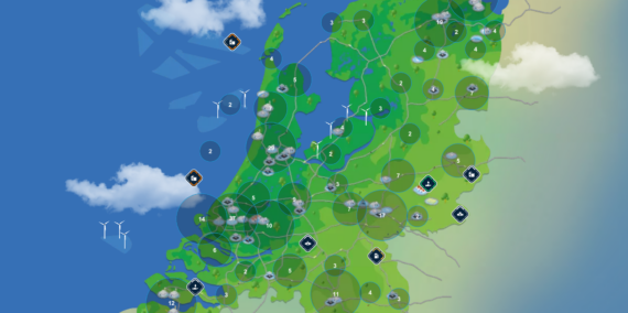 Overzicht van alle waterstofprojecten in Nederland