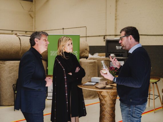 Koningin Maxima bezoekt Cleantechpark